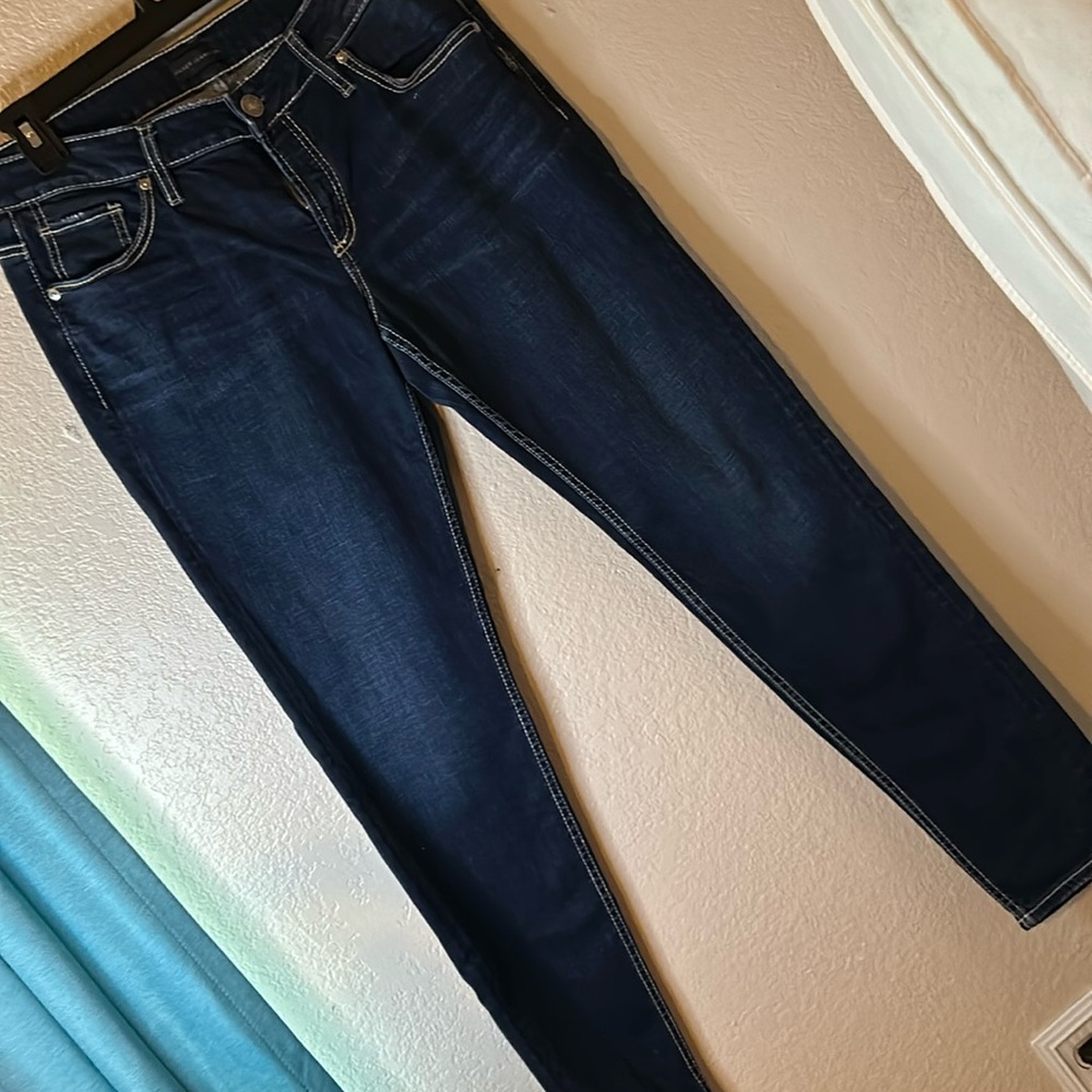 Silver jeans